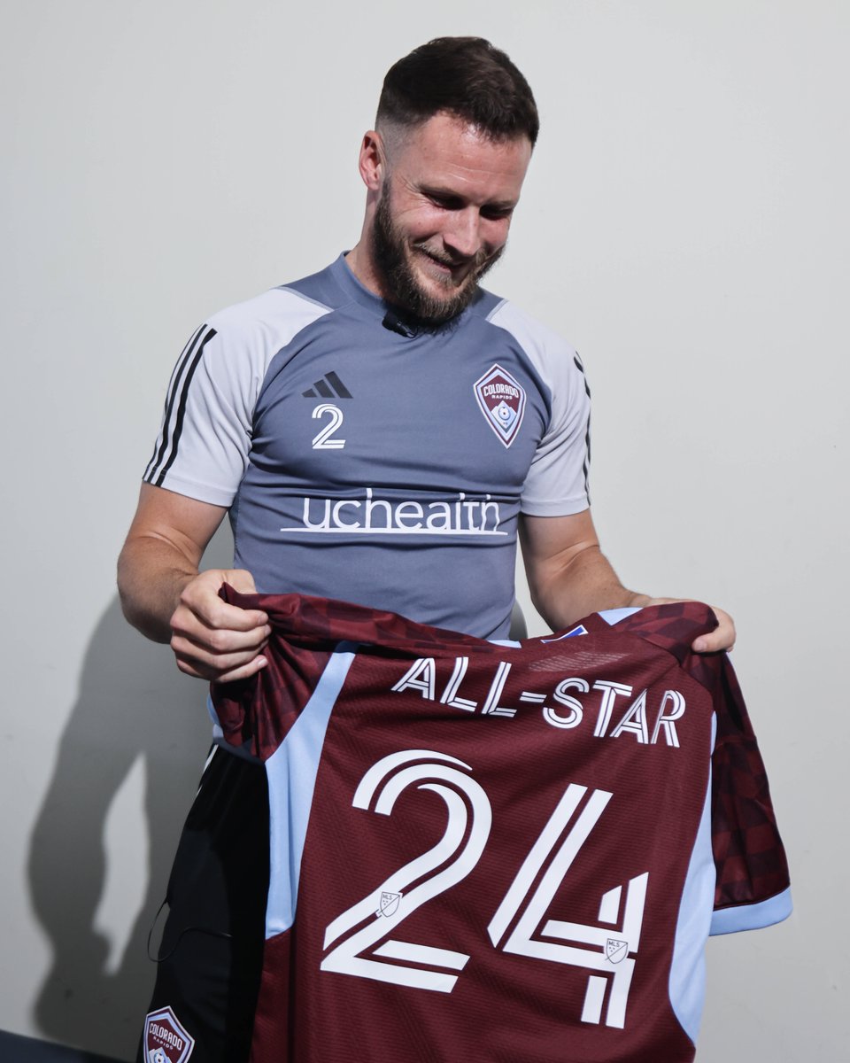 Keegan Rosenberry: #MLSAllStar has a nice ring to it 🤩 The moment our Cap found out he was an All-Star! #Rapids96 | Keegan Rosenberry