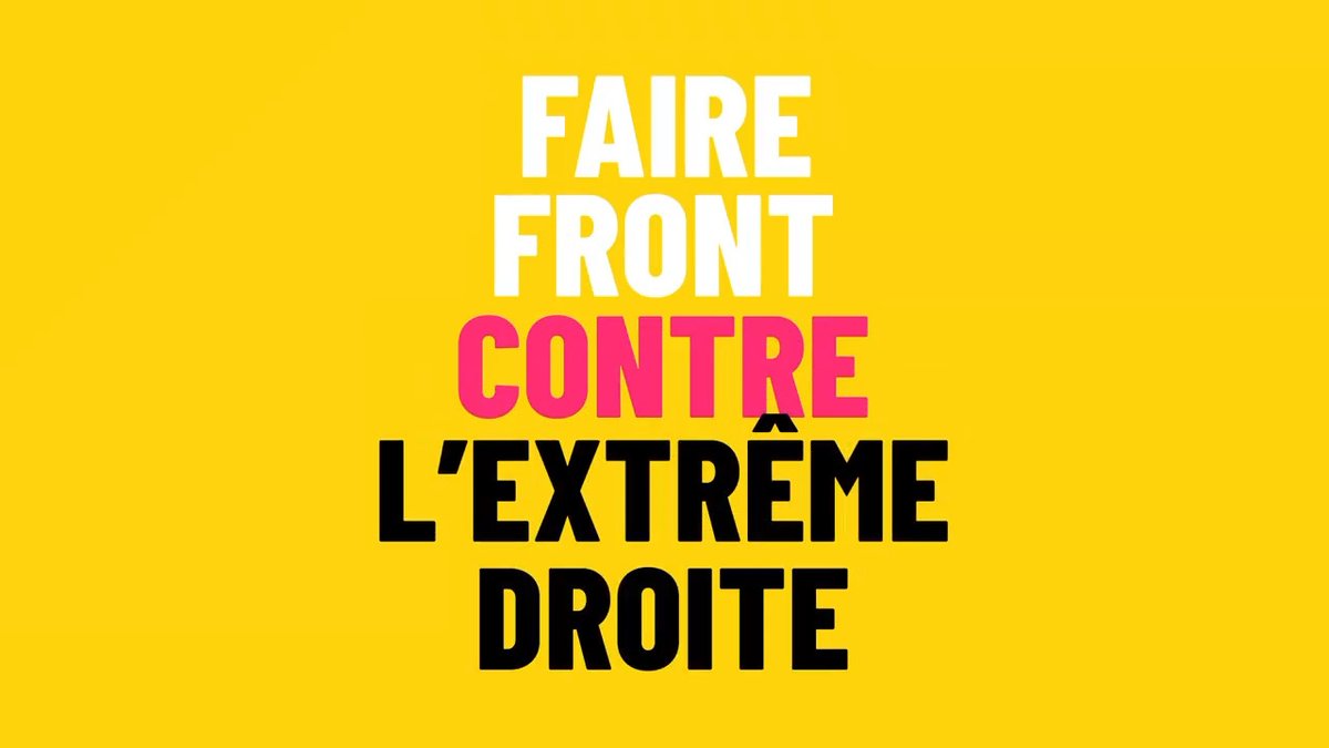 ✊ Dans ce contexte inédit pour notre République, faisons front ensemble ! Contre le Rassemblement national, pour la justice. ➡️ Rejoignez-nous : #FaireFrontEnsemble