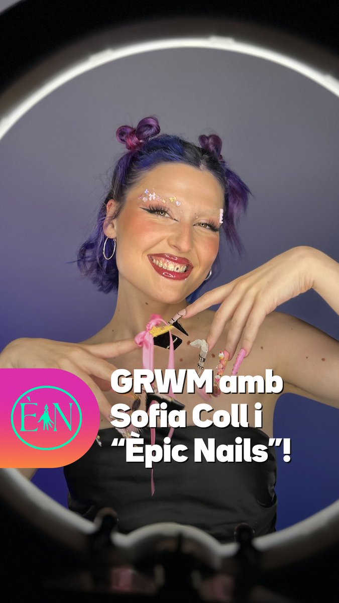 Sofia Coll ja està a punt per a la nova temporada d'#ÈpicNails3Cat. I tu? Demostra el teu art fent ungles i guanya 15.000€! Envia un mail a casting@epicnails.cat o escriu un whatsapp al 608 737 409 i segueix les indicacions. Amunt les urpes! 💅