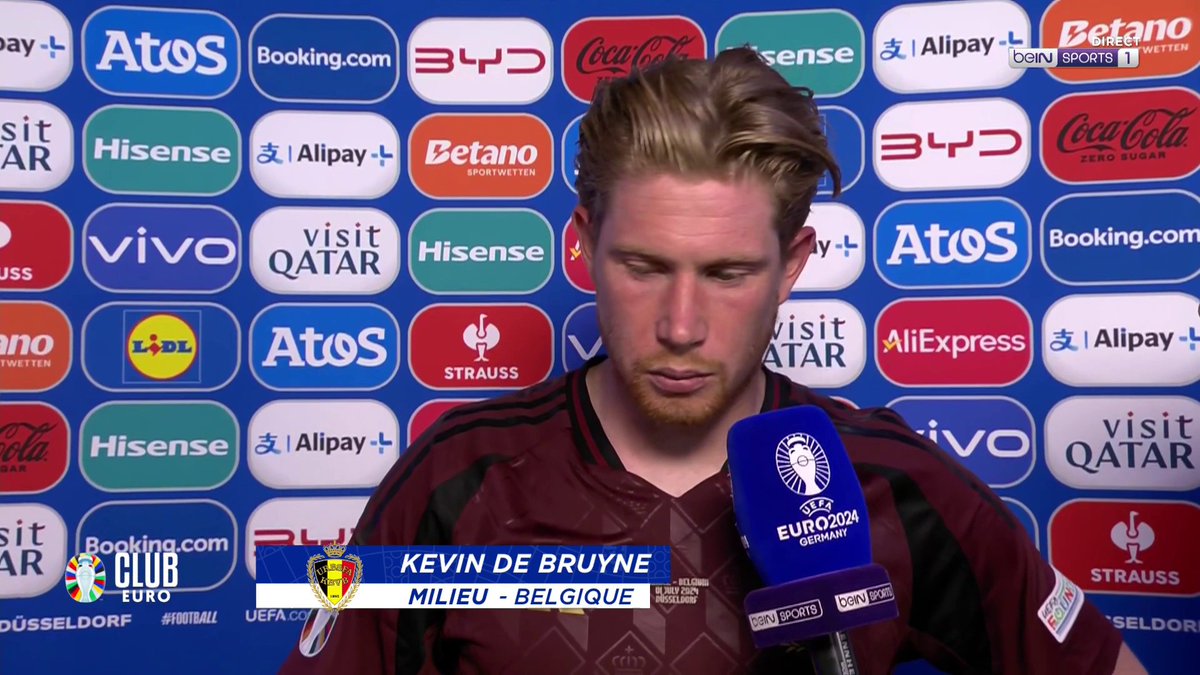 🏆 #ClubEuro 🔥 Kevin De Bruyne : "C'est dommage d'encaisser un but comme ça, mais c'est le foot" #Euro2024 #beINEURO2024 #FRABEL