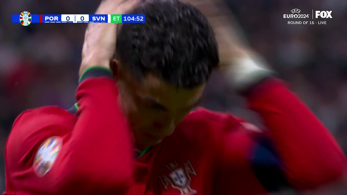 RONALDO MISSES THE PENALTY 😳 (via FOX Soccer)
