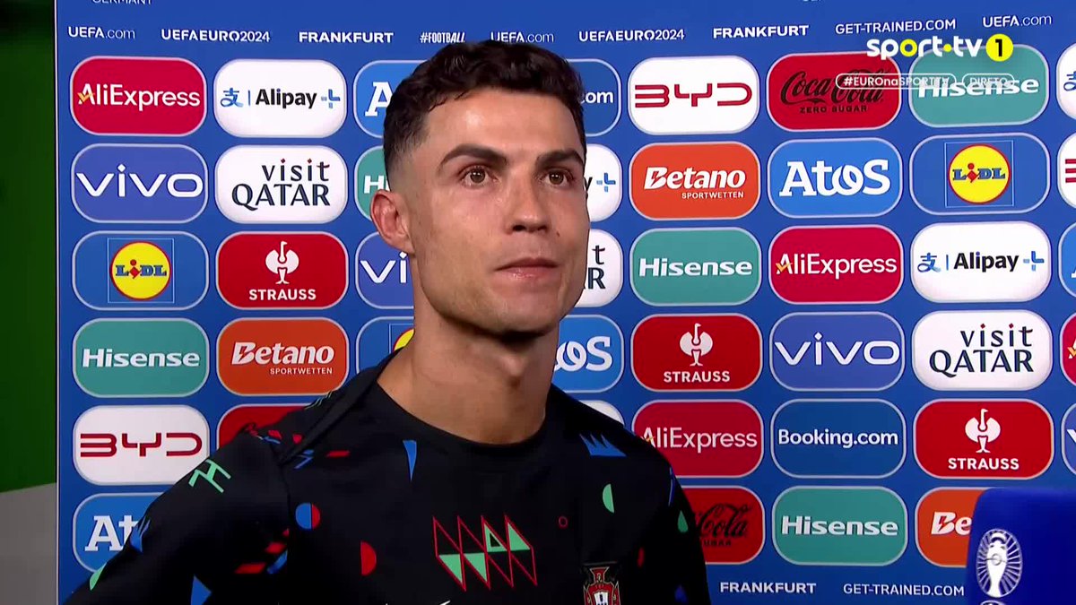 Muitas emoções 🐐 #sporttvportugal #EUROnasporttv #Euro2024 #Portugal #Eslovenia
