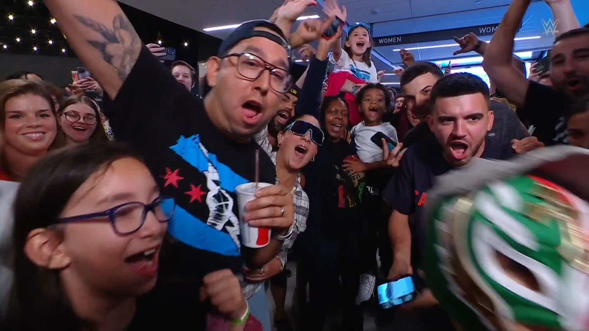 YEET! What a way to kick off #WWERaw live in BOSTON!