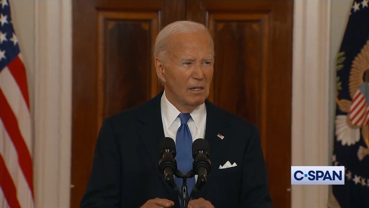 President Biden full statement on U.S. Supreme Court Immunity Ruling: "This is a fundamentally new principle and it's a dangerous precedent. The power of the office will no longer be constrained by the law…The only limits will be self-imposed by the president alone."