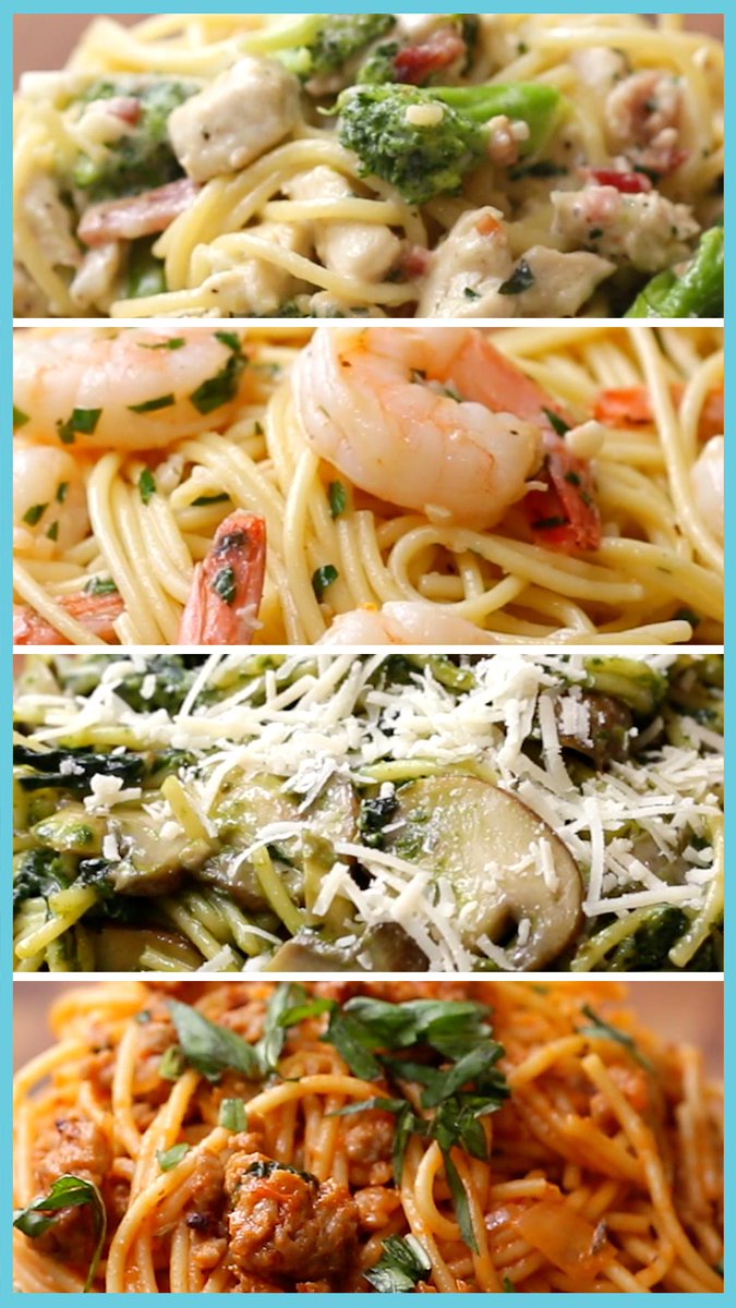Spaghetti 4 Ways