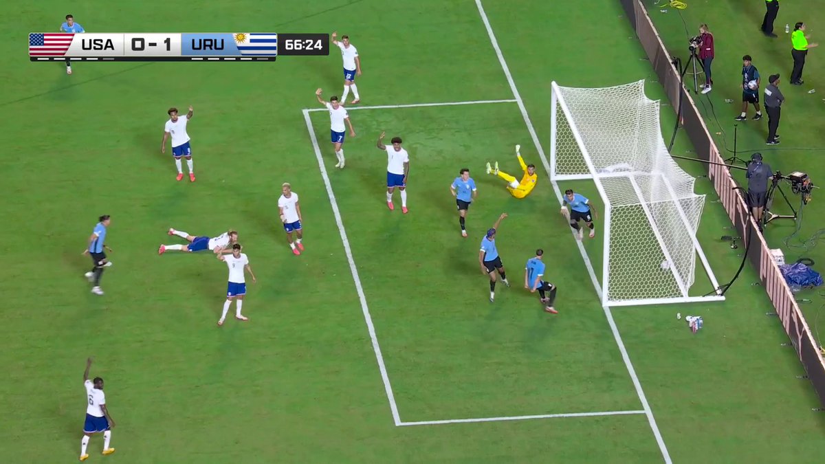 This was somehow not ruled offside after review 🤔