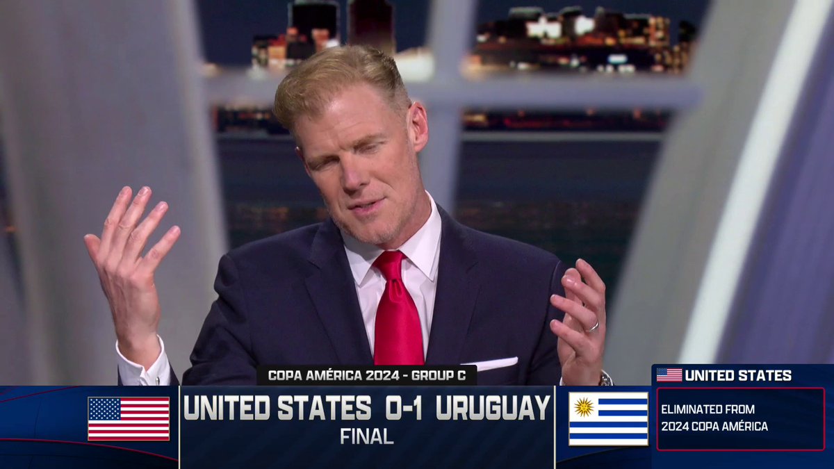 Say what you want about Alexi Lalas: This was poignant analysis from him following #USMNT elimination from Copa America