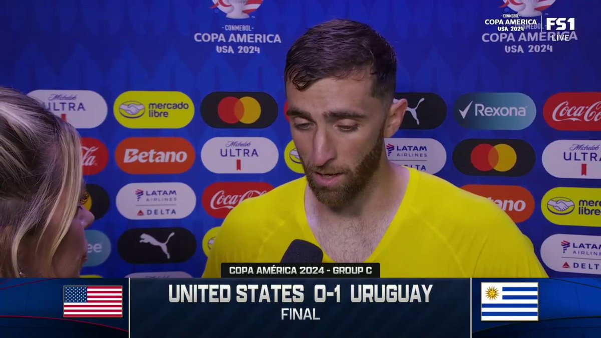 “I see no issue with the direction we're heading.” Matt Turner after the USMNT’s elimination in Copa America. (via FOX Soccer)