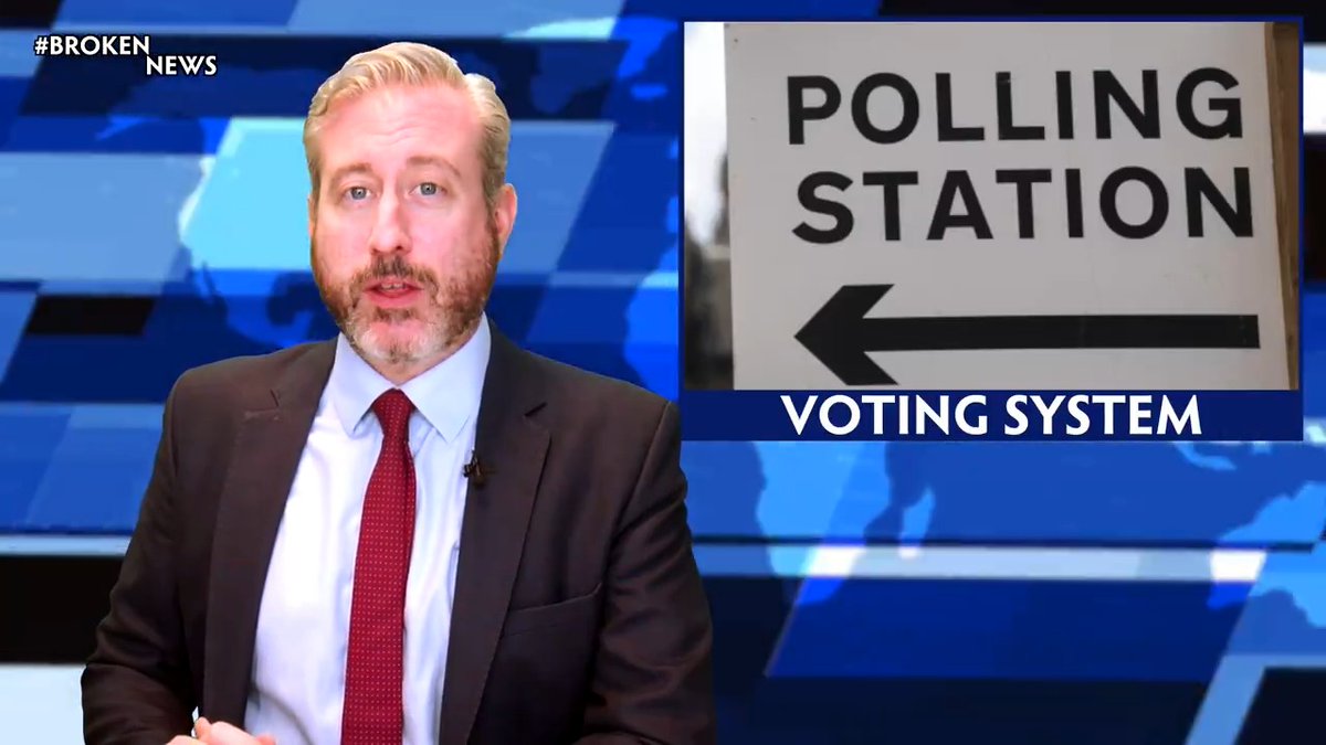 🚨 BREAKING: British people still support "First Past The Post". 👊 Join the #BrokenNews team for a full update.