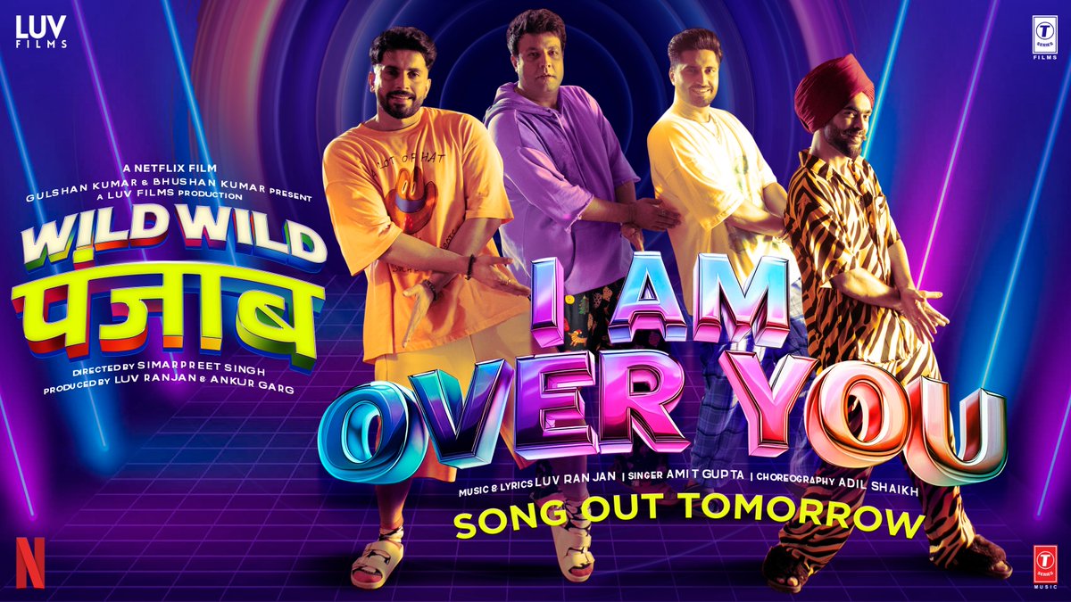 Dear Ex, a goodbye gift for you! #IAmOverYou Song Out Tomorrow🔥 #WildWildPunjab Out on 10th July, only on Netflix!