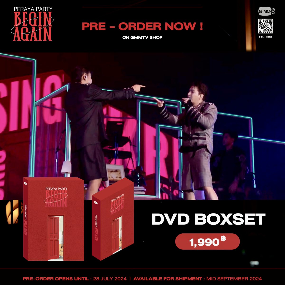 If you haven’t already pre-ordered DVD BOXSET PERAYA PARTY BEGIN AGAIN, you must hurry up and do it. DVD BOXSET PERAYA PARTY BEGIN AGAIN #PerayaPartyBeginAgain #GMMTV