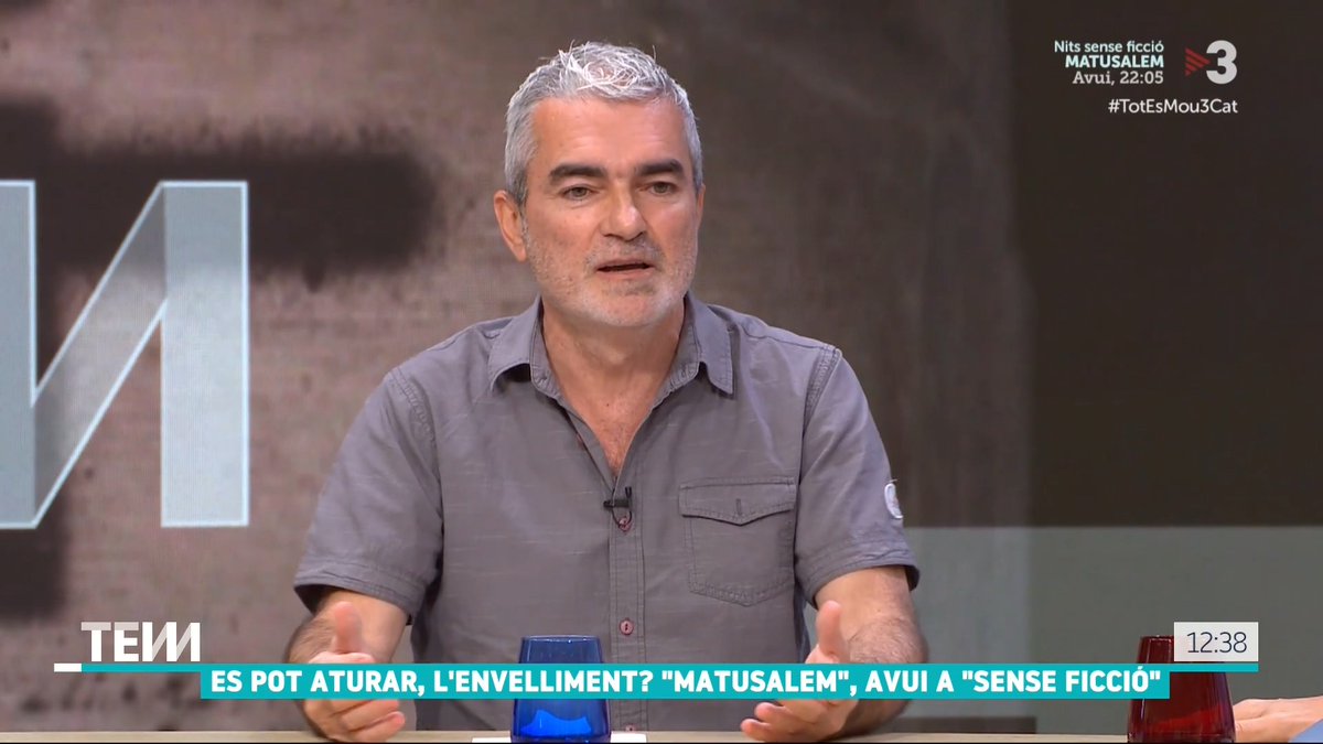 “Persones molt riques congelen el seu cervell amb la il·lusió que d’aquí 200 o 300 anys el puguin trasplantar en un cos nou o en un cíborg”, Pere Solés, metge i autor del documental de Sense ficció "Matusalem” #TotEsMou3Cat #Matusalem3Cat