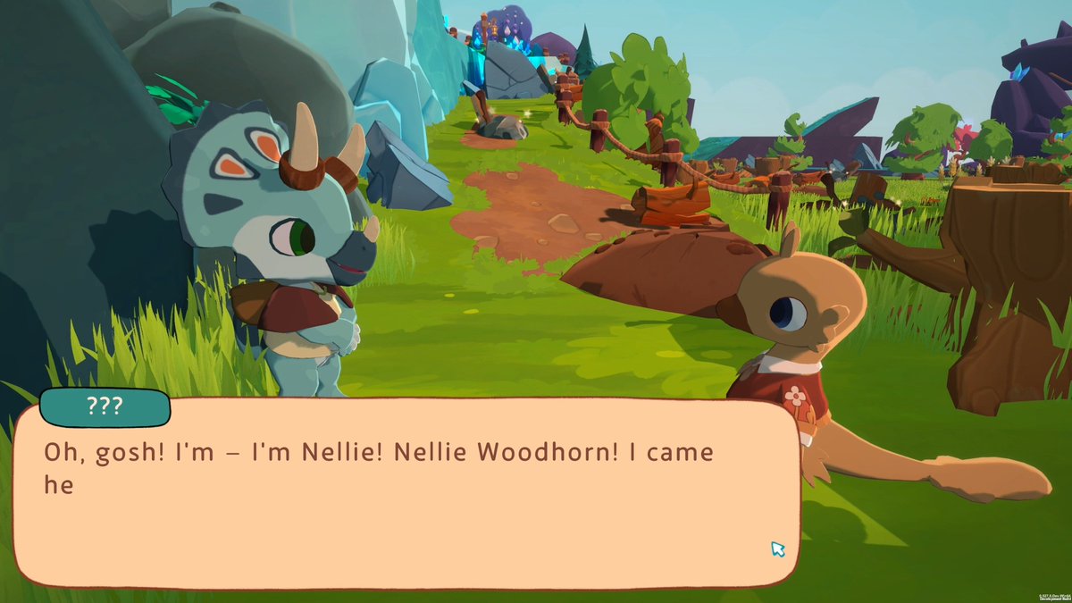 ✍️ Adi the Megalosaurus 🪵 Nellie the Triceratops 🎸 Harley the Dakotaraptor Who was your favourite Paleofolk from our recent demo of Amber Isle? 👇