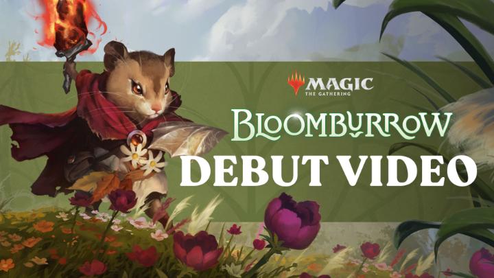 The theme of the next #WeeklyMTG: CUTENESS OVERLOAD 😍💐🐰🐸🐭💗 Tune in NEXT Tuesday, July 9th at 9am PT for the official Debut of #MTGBloomburrow on Twitch: 🎮 📺