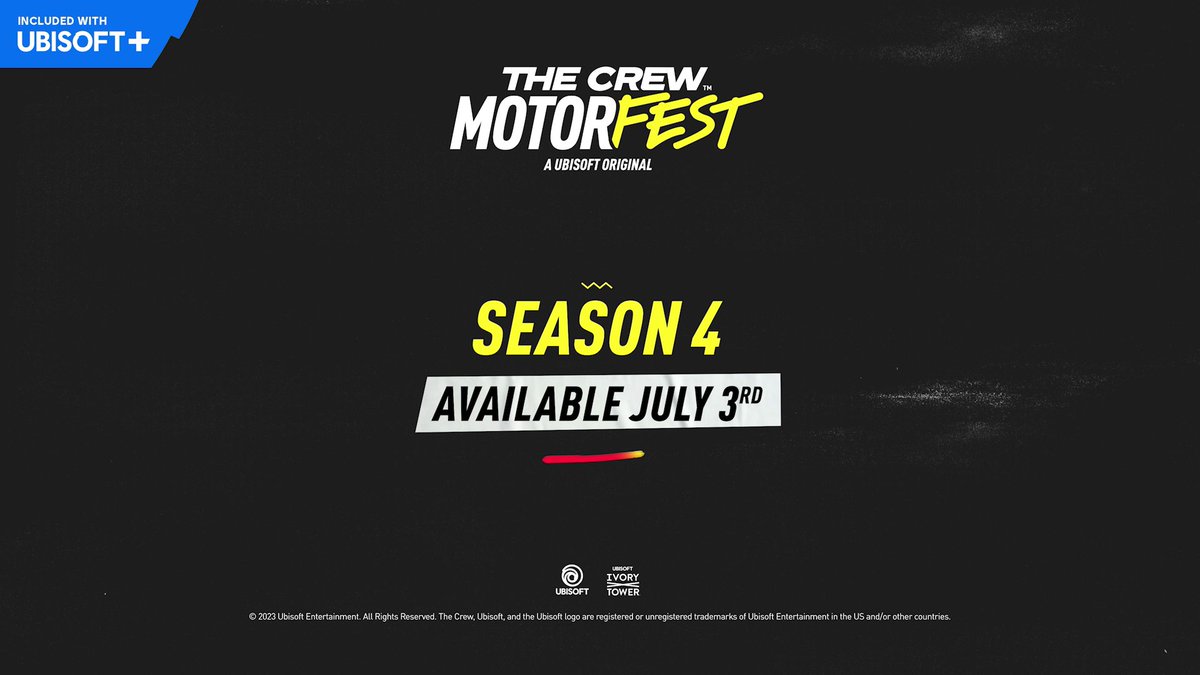 Get ready to roll in style and trick out your ride! 🏎🎨 #TheCrewMotorfest Season 4, available tomorrow! 🔥