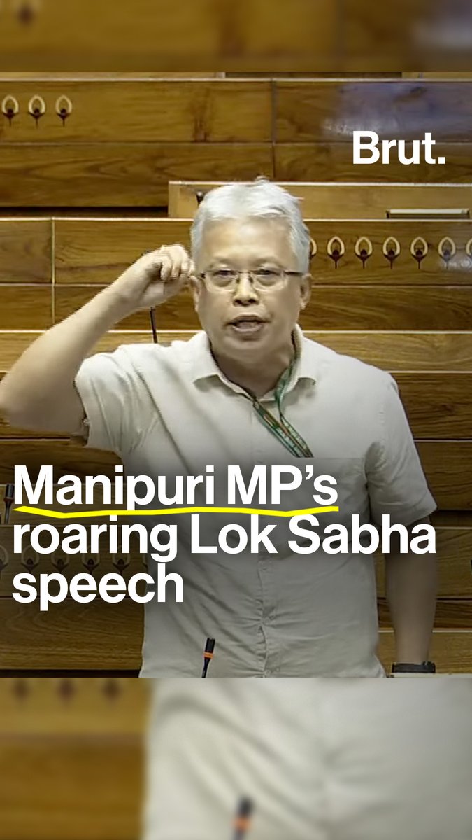 Manipur MP Angomcha Bimol Akoijam explained why people elected “a nobody” like him to the Parliament.