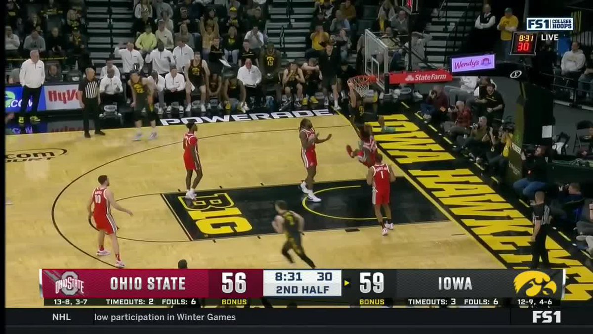 Every Owen Freeman dunk? Yes, it's every dunk from the Iowa Menโs Basketball star's 2024 Big Ten Conference FOY campaign. ๐ #B1GMBBall