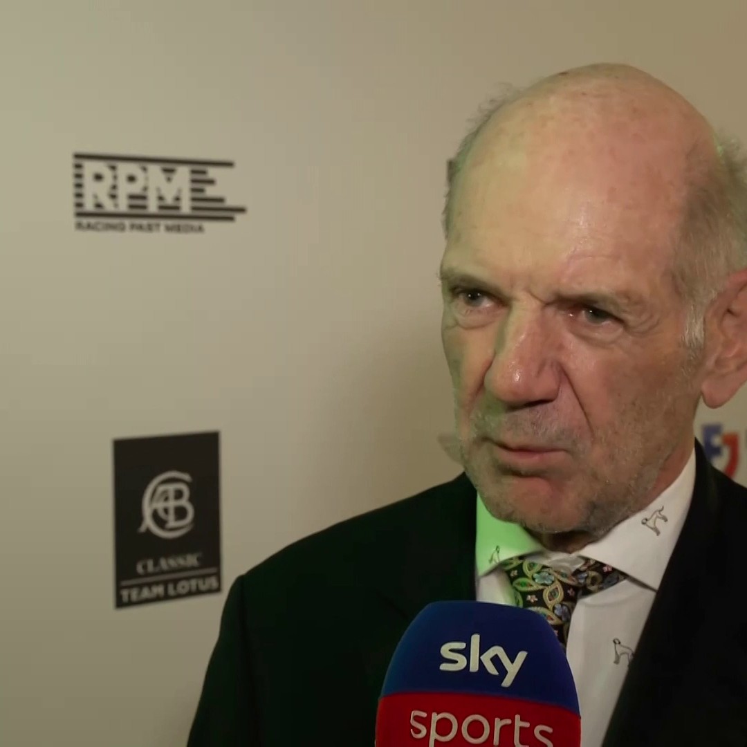 "That's certainly the target" 🎯 Chief technology officer of Red Bull Racing Adrian Newey discusses his future in the sport and when he is likely to decide his next move 🏎️