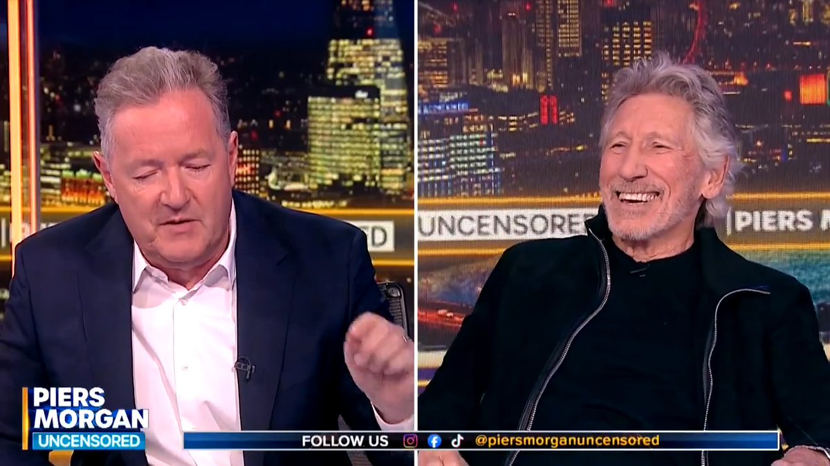 "Oh shut up... why are you bringing up that?" Roger Waters refuses to comment on accusations of antisemitism against him. 📺 Roger Waters ✊ | Piers Morgan
