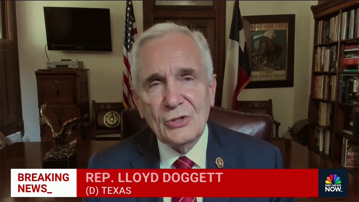 "I hope that [Biden] will put country first...and decide to step aside." Rep. Lloyd Doggett, the first congressional Democrat to call on President Joe Biden to withdraw from the 2024 race, speaks with NBC News NOW's Hallie Jackson.