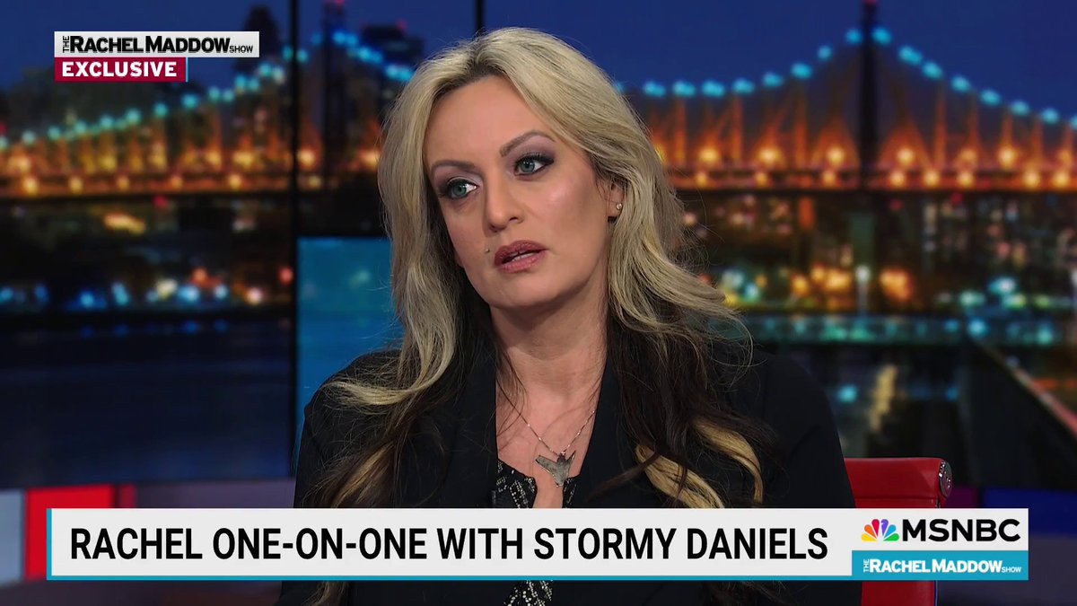 Maddow: "[Stormy Daniels] is just a citizen. And no one is superhuman but you should not need to be superhuman in this country to tell the truth about a powerful person."