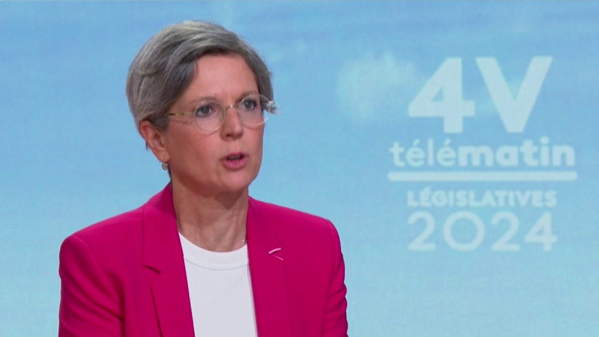 🔴🗣️ Contrairement à Marine Tondelier, Sandrine Rousseau refuserait de rejoindre une coalition composée de macronistes, socialistes et de certains LR en cas de majorité relative : "Nous ferions une erreur". #Les4V Sandrine Rousseau