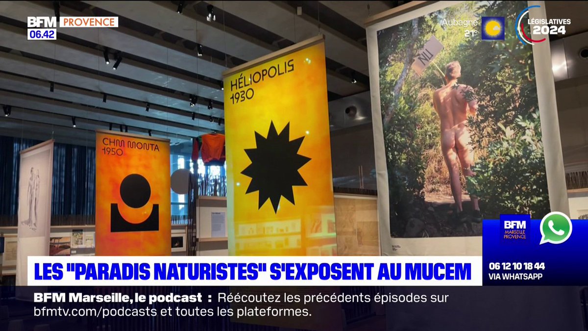 Marseille: une expostion sur les "paradis naturistes" à découvrir au Mucem à partir de ce mercredi