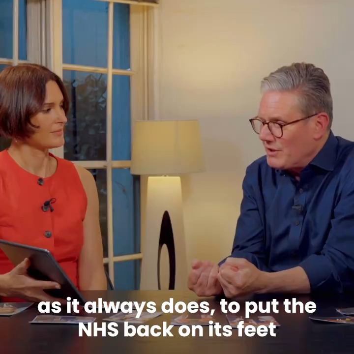 If you vote Labour tomorrow, the work of change begins to get our NHS back on its feet. Together we can stop the chaos and start to rebuild.