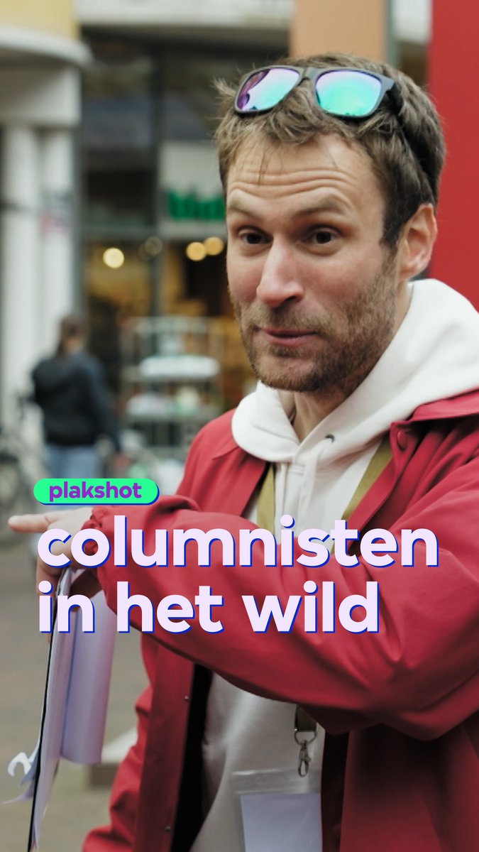 Columnisten in hun natuurlijke habitat zien én langs alle inspiratieplekken voor hun columns? Ga mee op columnistentour! Kijk meer #Plakshot op