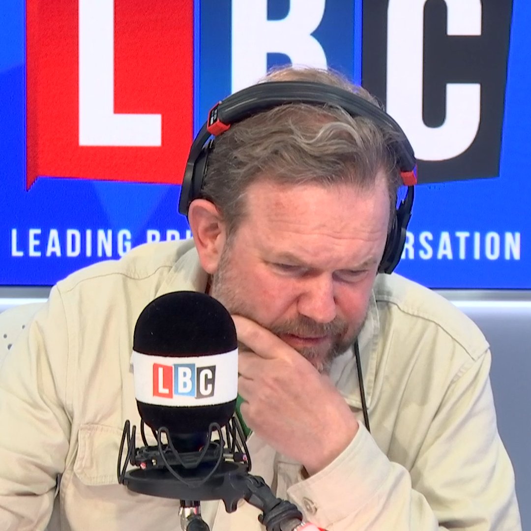 “He is an absolutely vile human being.” Caller Rob tells James O'Brien he ‘cannot stand’ Boris Johnson after he had to attend his son’s funeral during lockdown ‘while he was partying in Downing Street'.