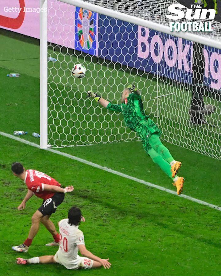 Turkey goalkeeper Mert Günok pulled off the greatest save ever seen 😱 Sun Sport's Martin Lipton reflects on one of the most special moments in football 🗣 #Euro2024