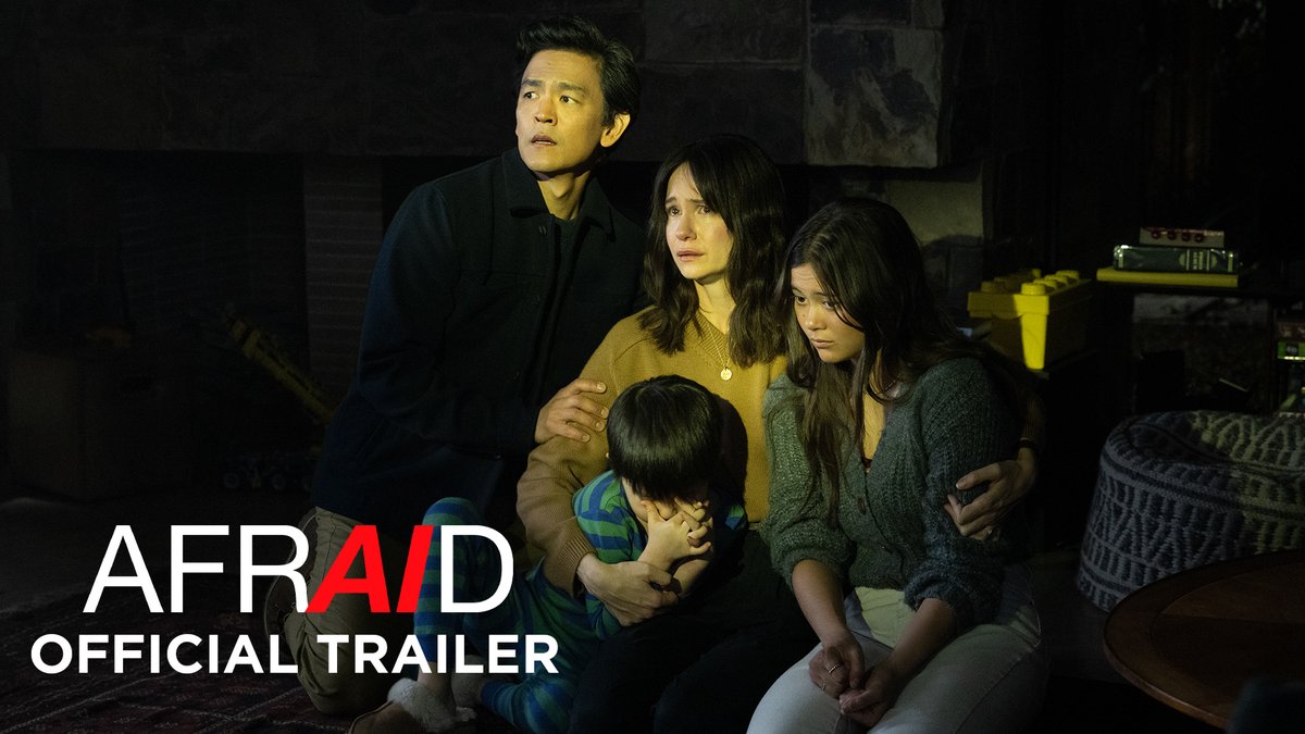 First trailer for ‘AFRAID’, starring John Cho and Katherine Waterston. In theaters on August 30.