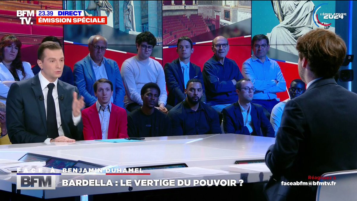 En cas de nomination à Matignon, Jordan Bardella "resterait président du Rassemblement national" #FACEABFM