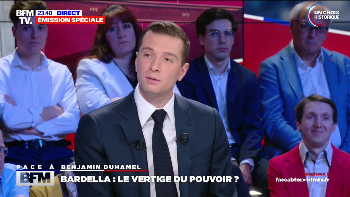 Jordan Bardella: "Je n'entends pas remettre en cause l'organisation des Jeux Olympiques, parce que je souhaite que la transition avec le gouvernement sortant se passe bien" #FACEABFM