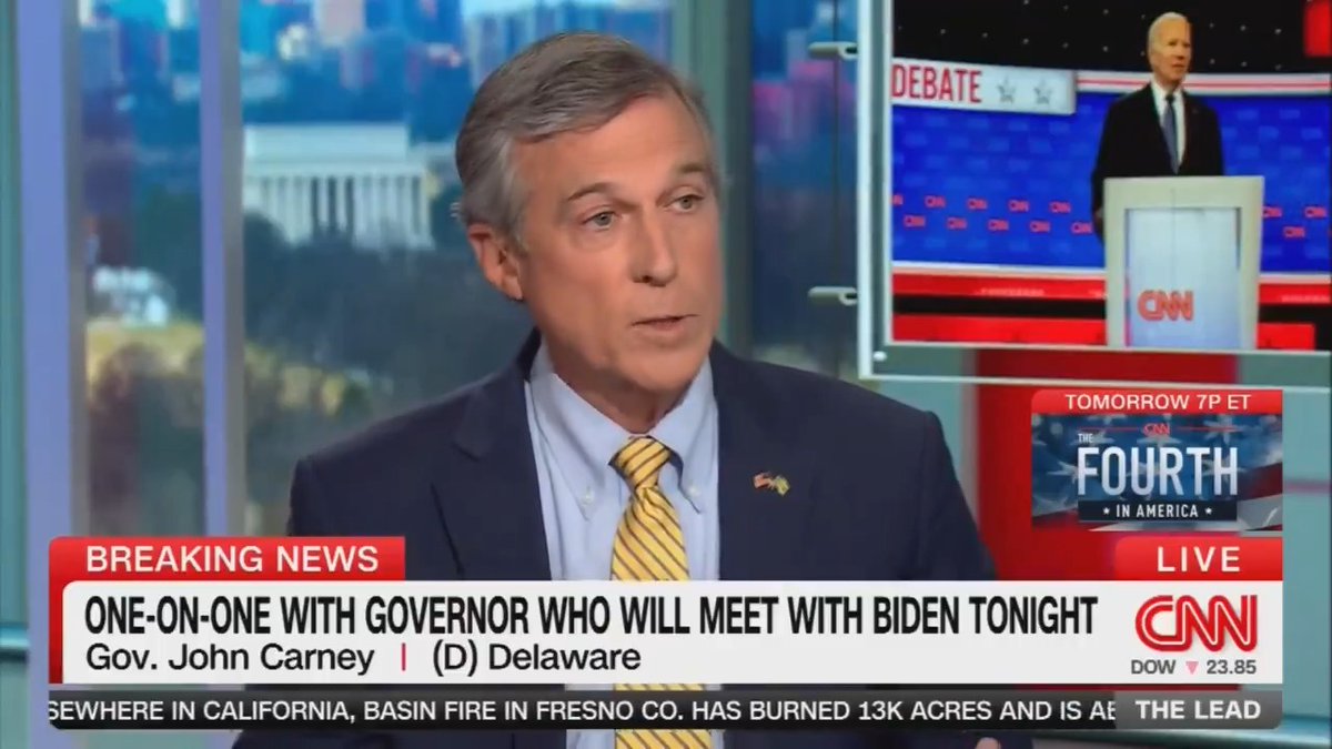 BREAKING: Governor Jay Carney just demolished the media’s attempts to bring down President Biden. Carney and Governors across the United States are proud to stand with President Biden. Retweet so all Americans see this.