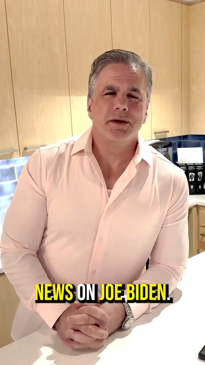 I hear Joe Biden is resigning from office -- next Monday.
