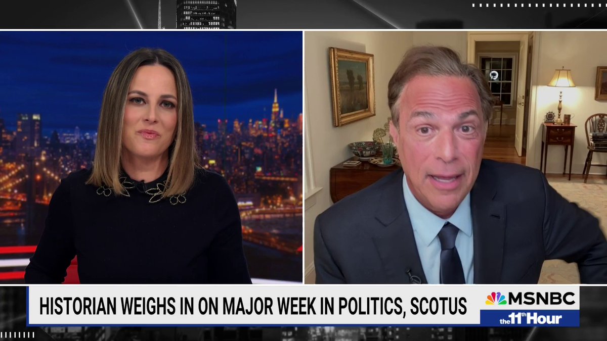 “The whole idea of the Declaration of Independence and the Constitution was to make sure that our presidents never turned into kings.” @beschlossdc on the Supreme Court's presidential immunity ruling.