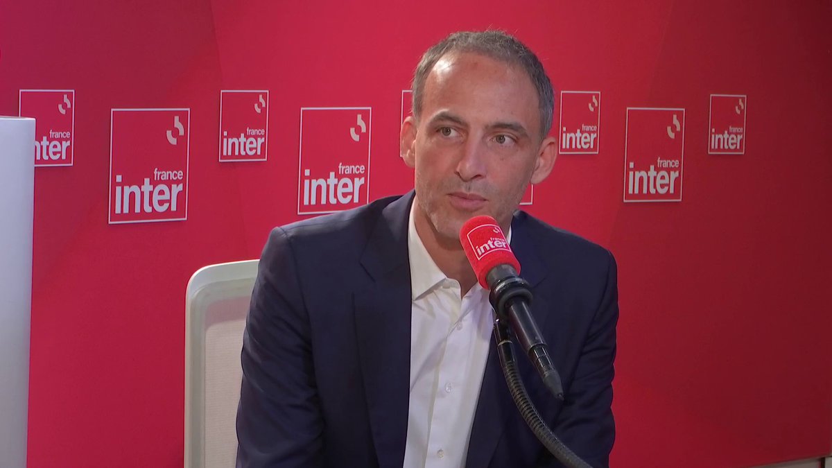 .Raphael Glucksmann : "Je vois ces élections comme un référendum, avec une question simple : est-ce que nous voulons que l'extrême droite prenne le pouvoir en France ? Que la famille Le Pen s'empare de ce pays ?" #le710Inter