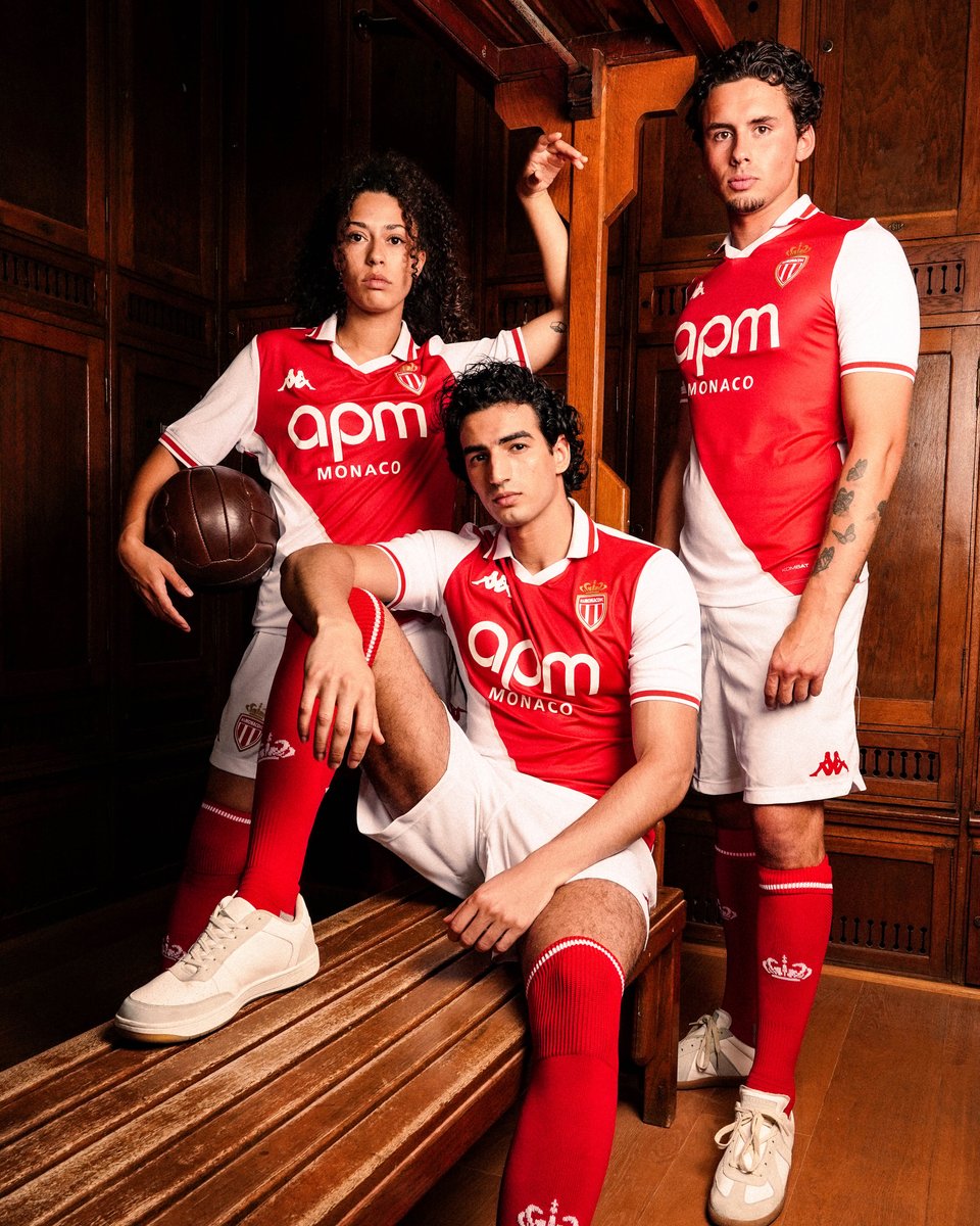🔥 ALERTE ÉNORME MASTERCLASS, BANGER, TOUT CE QUE VOUS VOULEZ !! Le nouveau maillot de L'AS MONACO, maillot du centenaire, entre histoire et modernité, une TUERIE ! 👏👏👏 (AS Monaco 🇲🇨) #Ligue1 #ASMonaco