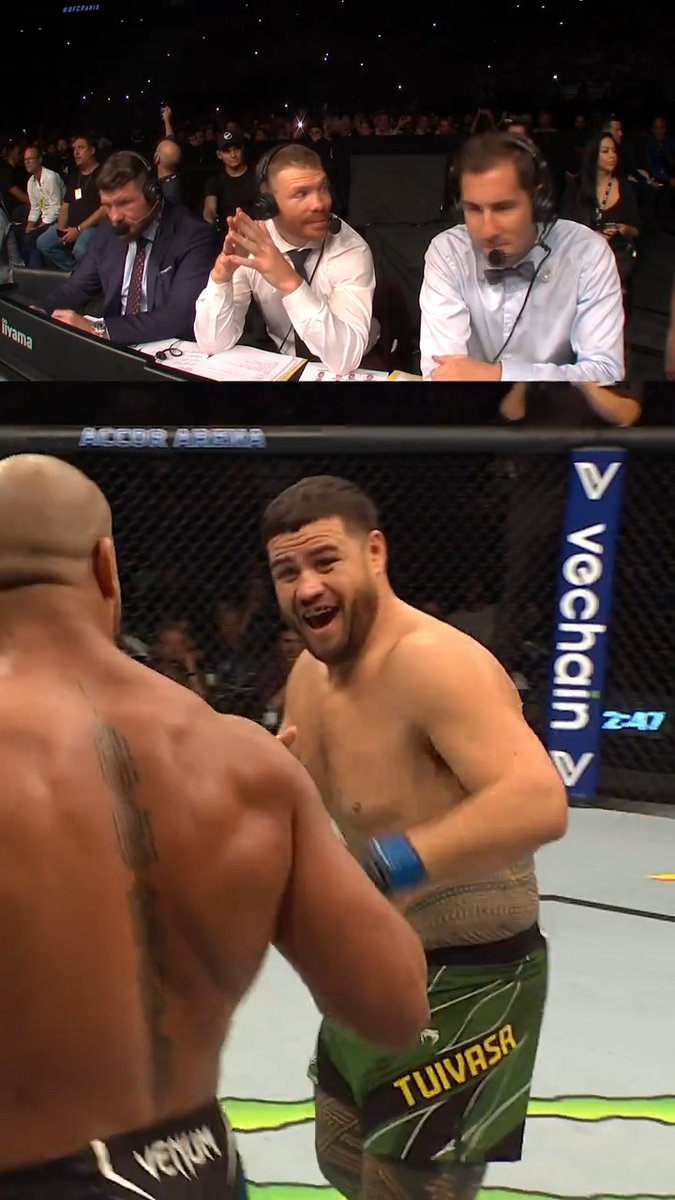 Quand le public français choquait le monde entier lors de l’#UFCParis 🤩🇫🇷