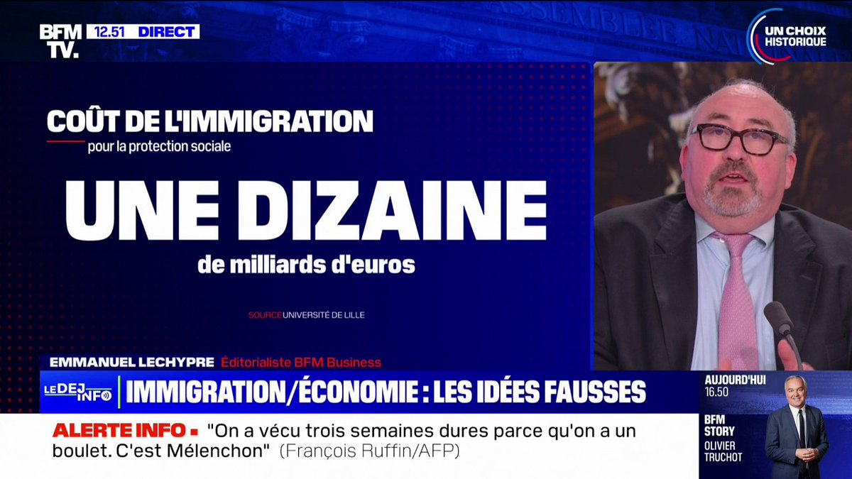 Combien coûte vraiment l'immigration aux finances publiques? - Emmanuel Lechypre