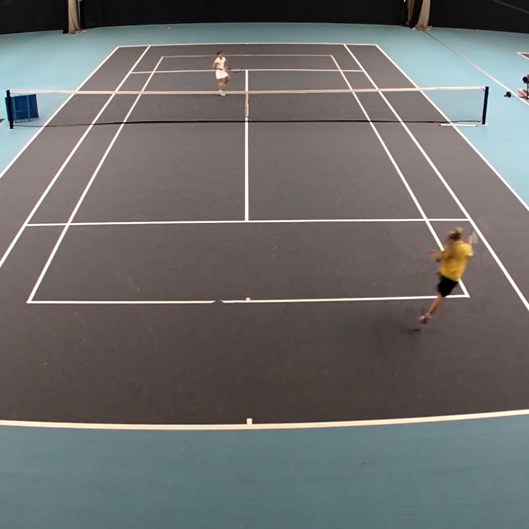9-year-old Emma Raducanu &amp; Sonay Kartal with an amazing rally at the National Tennis Centre in 2011! 😍 Both Emma &amp; Sonay are into round 3 at Wimbledon! ✨