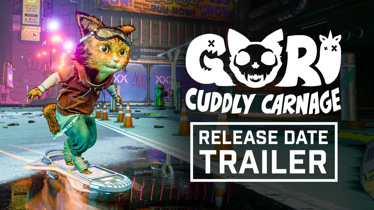 A game full of cat-itude😼 Gori is a killing machine kitten that needs to take down Cool Toyz™️ Wishlist Gori: Cuddly Carnage on Steam: Every RT gives him a chin scratch 😽 #Combat #Gaming #MadeWithUnreal #UE5 #IndieGameDev