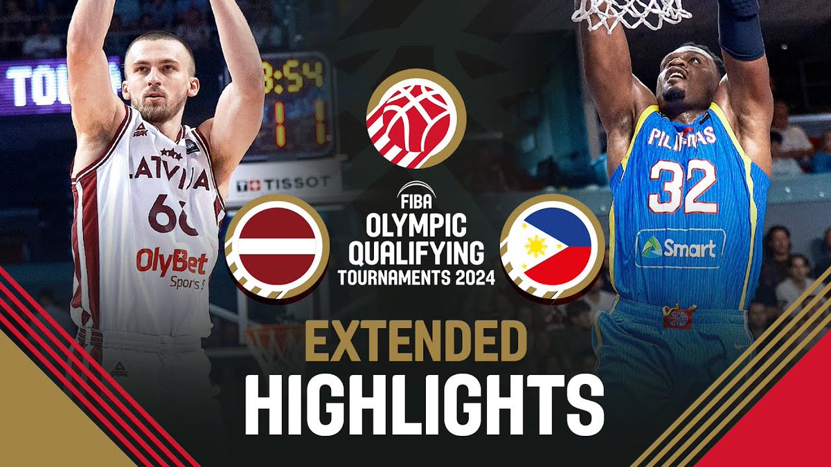 The Philippines created history against Latvia, earning their first win over European opposition in an official FIBA competition since 1960. Enjoy these extended highlights and visit Courtside1891 for live streams and more! 💻 📺