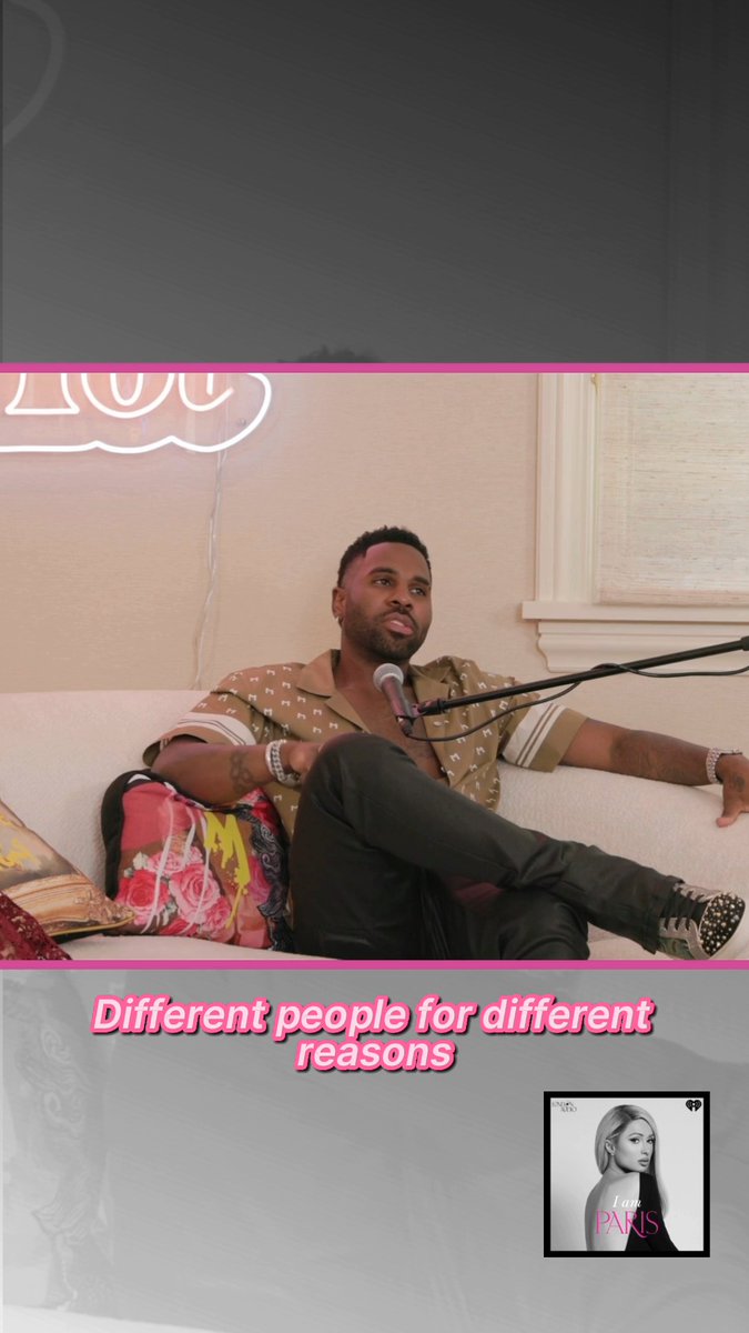 ✨ Jason Derulo reveals his favorite artists to collab with on the latest episode of #IAmParis 💕 Listen: