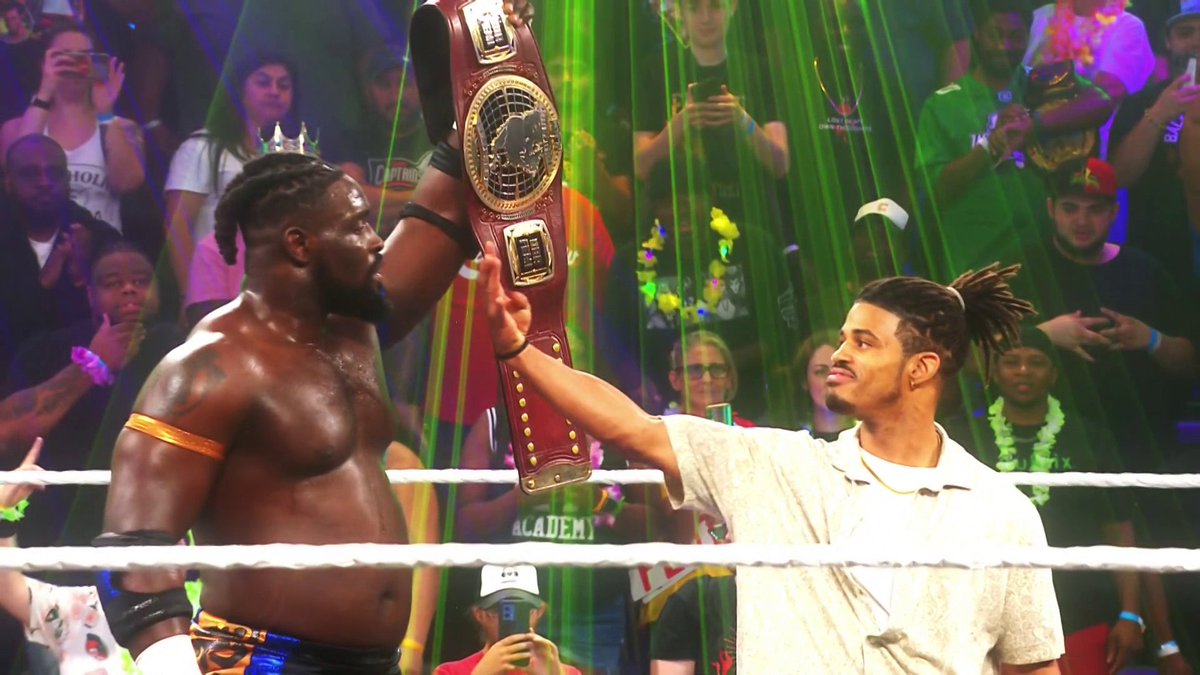 One last chance. Who do you got when Oba Femi wwe and WES LEE battle it out for the #WWENXT North American Championship THIS SUNDAY at #NXTHeatwave? 🤔 🔥 🎟️ TICKETS ON SALE NOW: