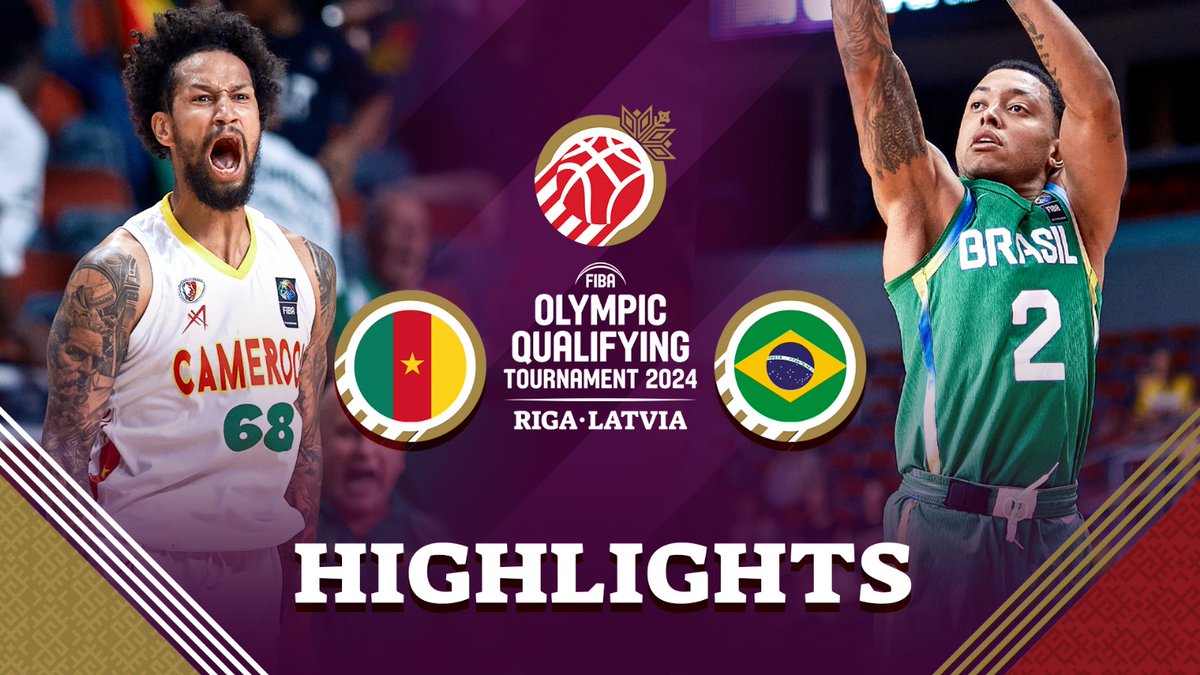 🇨🇲 Cameroon made history in Riga by getting to the Semi-Finals of the #FIBAOQT!