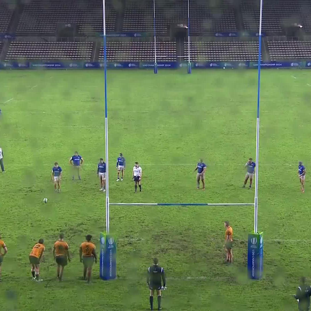 Incredible!๐คฉ Italy beat Australia for the first time in their history! ๐ฎ๐น #WorldRugbyU20s | #AUSvITA | Italrugby