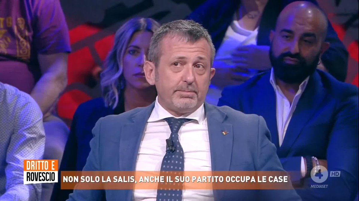 "Salis sta rubando la casa a chi ne ha diritto" Andrea Delmastro a #Drittoerovescio