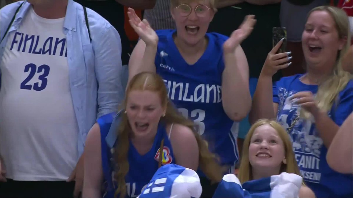 FINLAND 🇫🇮 ARE GOING TO THE #FIBAOQT SEMI-FINALS! 🐺